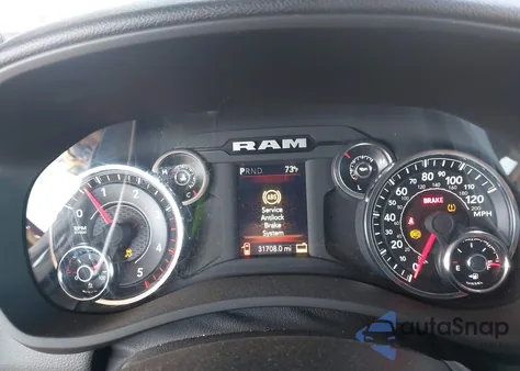 2024 Ram 2500 Big Horn 4X4 6'4 Box из США, поврежденный, VIN 3C6UR5DL2RG136381